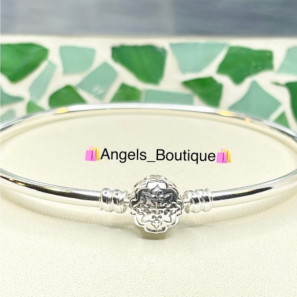 New Pandora Disney Princess Jasmine & Aladdin Bangle Winter Collection 2022 - Picture 6 of 10